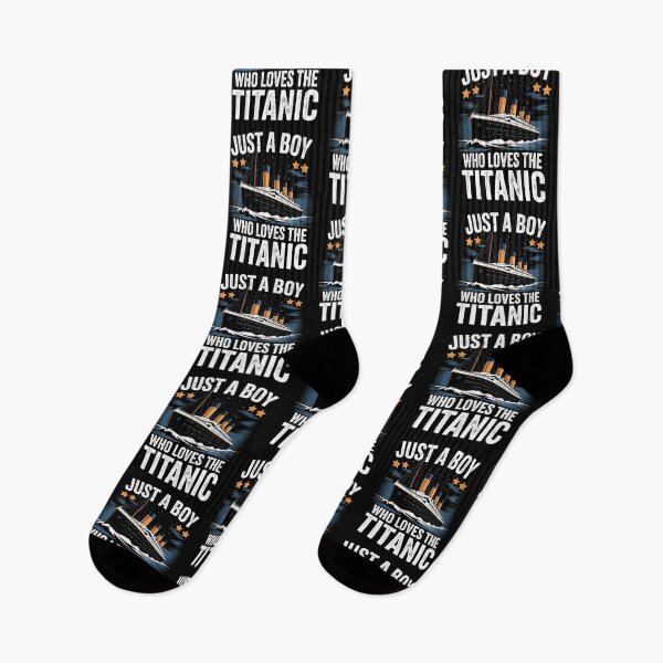 Item preview, Just a Boy who just love the RMS Titanic designed and sold by Gogetgiggles.