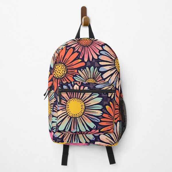 Item preview, Groovy Retro Daisy Pattern | Bright Floral Aesthetic Design designed and sold by NovaRune.