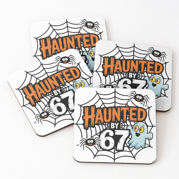 Item preview, Haunted By 6-7 | Spooky Birthday Halloween Design for 6th and 7th Birthdays designed and sold by CarolineCanessa.
