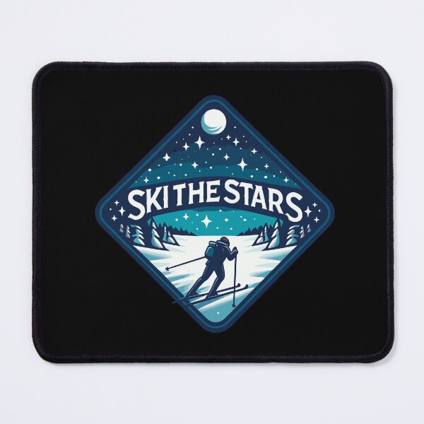 Item preview, Ski The Stars designed and sold by artdesignforyou.
