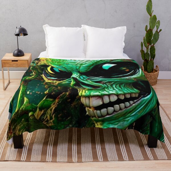 Item preview, Green Alien - Sci Fi Art Horror concept designed and sold by Delerat7.