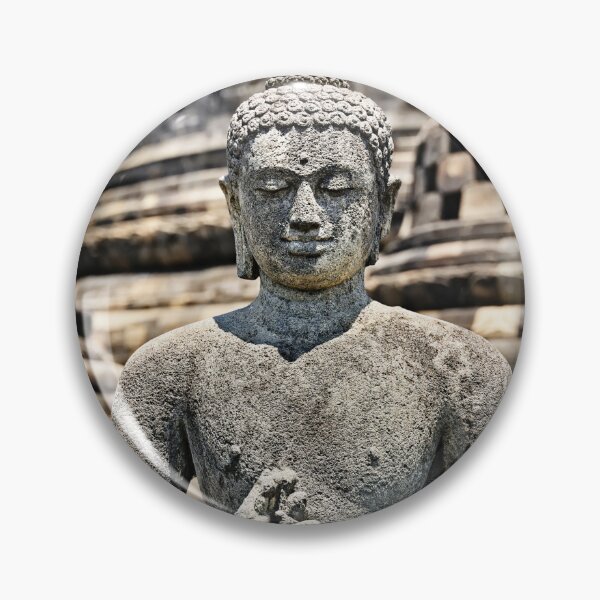 Item preview, The eternal serenity of a stone Buddha designed and sold by franck380.