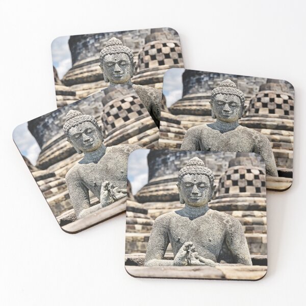 Item preview, The eternal serenity of a stone Buddha designed and sold by franck380.