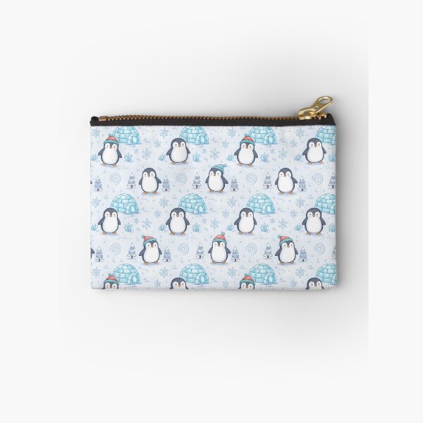 Item preview, Adorable Winter Penguins and Igloos designed and sold by Mary Spencer.