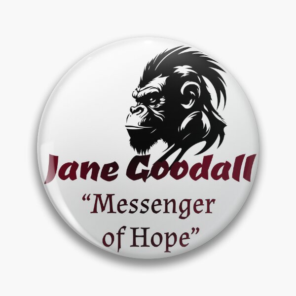 Item preview, Jane Goodall stickers  designed and sold by Amituniqart.