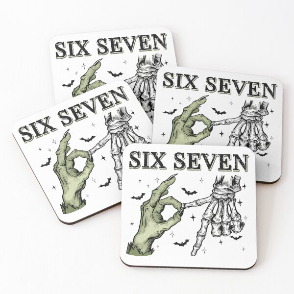 Item preview, Six Seven Funny Number Meme designed and sold by westegtflogan.