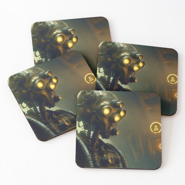 Item preview, Dark Sci Fi Droid - Sci Fi concept art designed and sold by Delerat7.