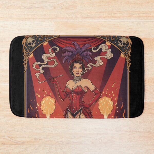 Item preview, Burlesque Fire Queen in Vintage Circus Style   designed and sold by Spark2Seduction.
