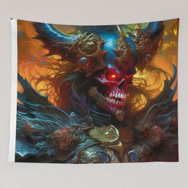 Item preview, Death Knight - Dark Fantasy Horror Art concept designed and sold by Delerat7.