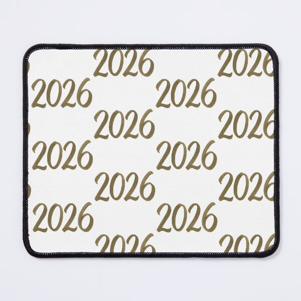 Item preview, Gold 2026 year typography on transparent background, Christmas and New Year theme, AI generated designed and sold by dvoevnore.