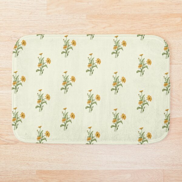 Item preview, Calendula Flower Botanical Art - Marigold Garden Print designed and sold by Fiurdelin.