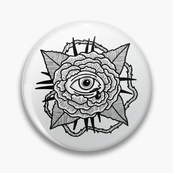 Item preview, A flower with an eye designed and sold by sfojszcz.