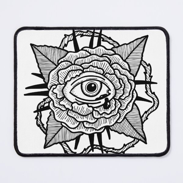 Item preview, A flower with an eye designed and sold by sfojszcz.