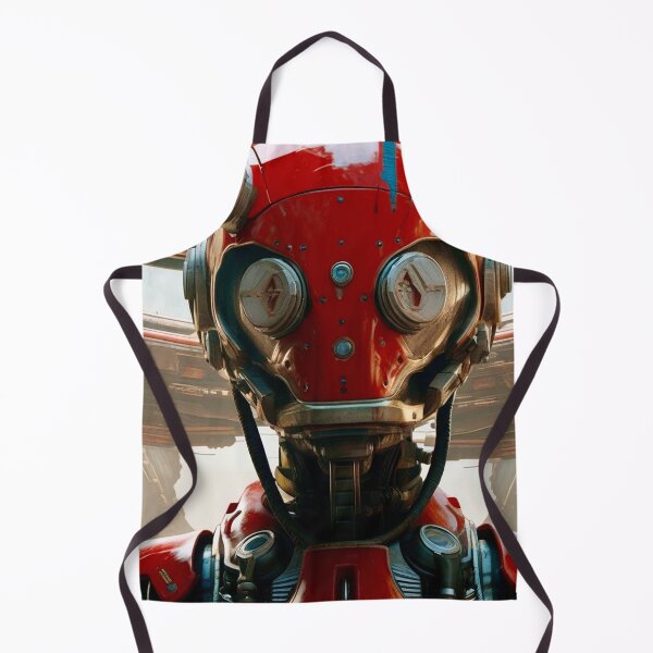 Item preview, Red Sci Fi Droid - Sci Fi concept art designed and sold by Delerat7.