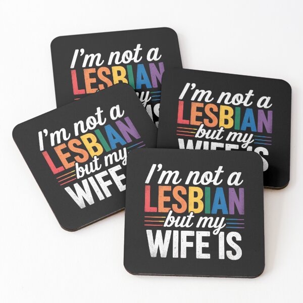 Item preview, I'M Not A Lesbian But My Wife Is Lesbian Lgbt designed and sold by SlogariArt.