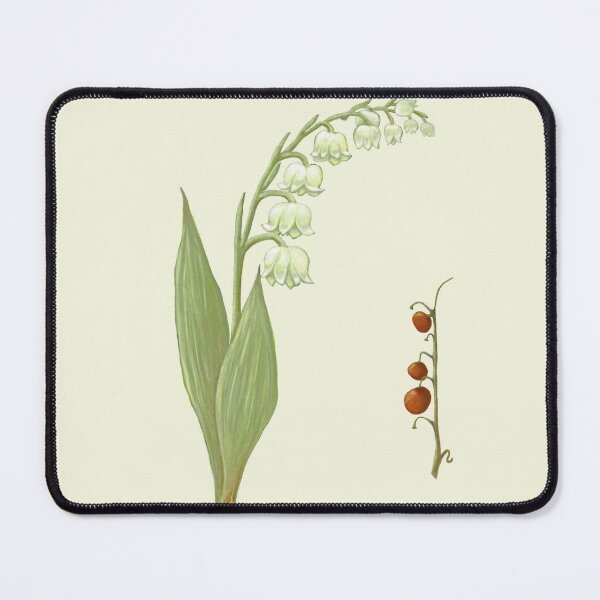Item preview, Lily of the Valley Botanical Print - Spring Flower Art designed and sold by Fiurdelin.