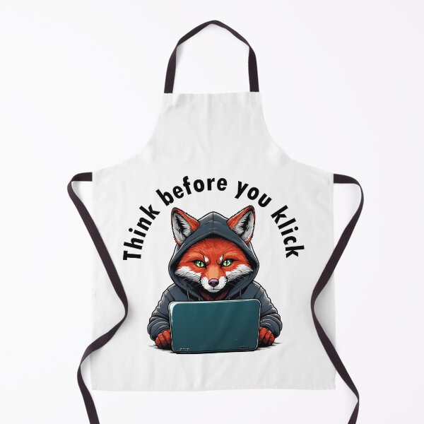 Item preview, Think before you click - Cyber Security designed and sold by HandicraftArt.