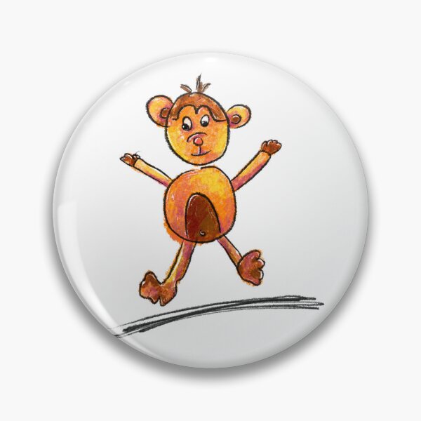 Item preview, Cute monkey designed and sold by blueart126.