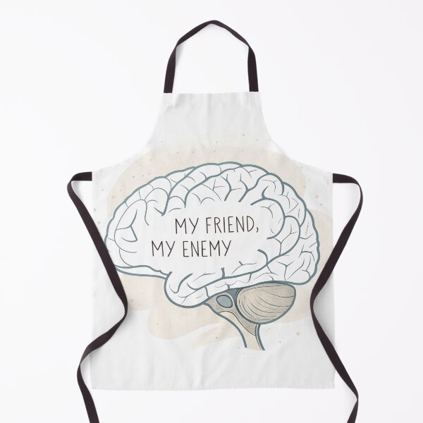 Item preview, My Brain: My Friend, My Enemy designed and sold by Brasuca's Art.