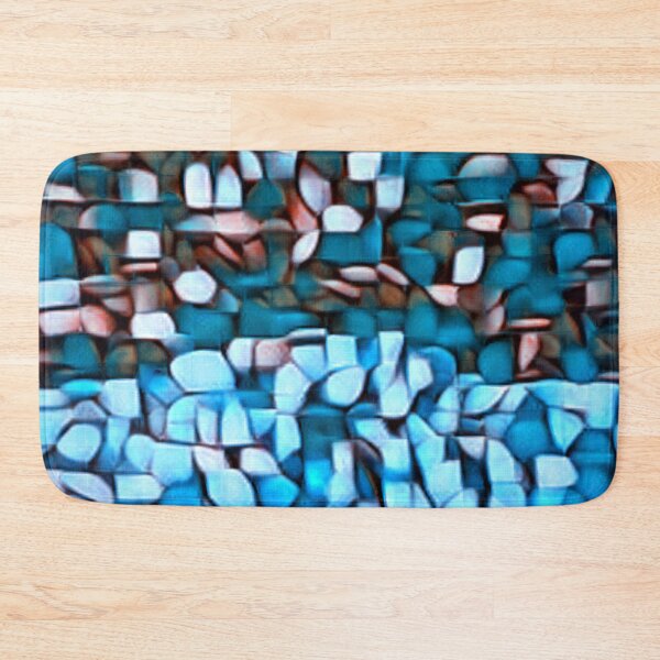 Item preview, Blue Stone Wall designed and sold by RiverDeeDesigns.