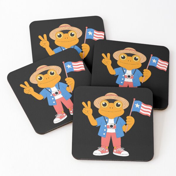 Item preview, Coqui Frog Puerto Rico Puerto Rican Flag Taino Boricua Funny designed and sold by BLZART.