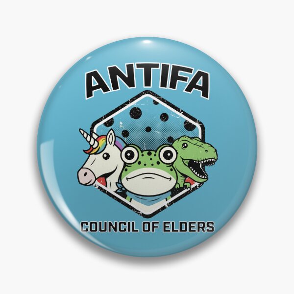 Item preview, Portland Protest Absurdity Emblem - Antifa Council of Elders designed and sold by 3MillsDesign.