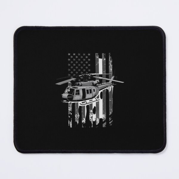 Item preview, UH-1 Huey Flag American US Military Helicopter Pilot designed and sold by FranzFriesen.