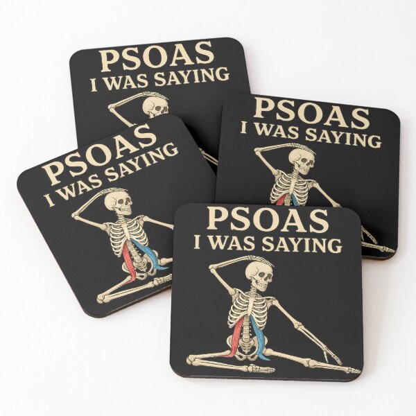 Item preview, Yoga Skeleton - Psoas I Was Saying designed and sold by Jaanussar.