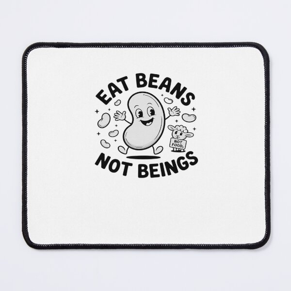 Item preview, Vegan Veganism Eat Beans Not Beings Lamb designed and sold by DrewLeuschke.