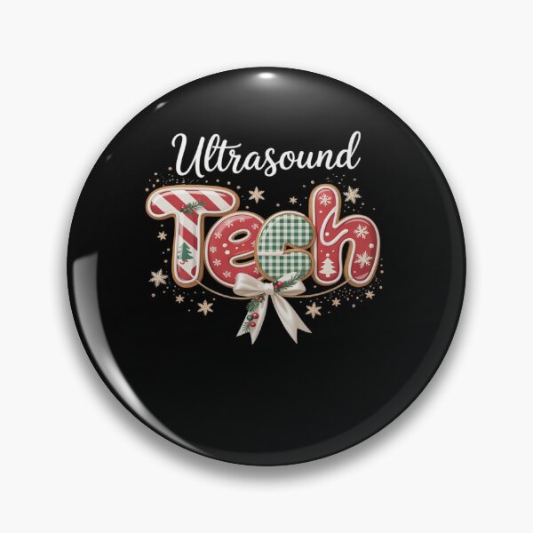 Item preview, Ultrasound Tech Santa Hat Christmas Bow Sonographer Cardiac designed and sold by HaileyRobel.
