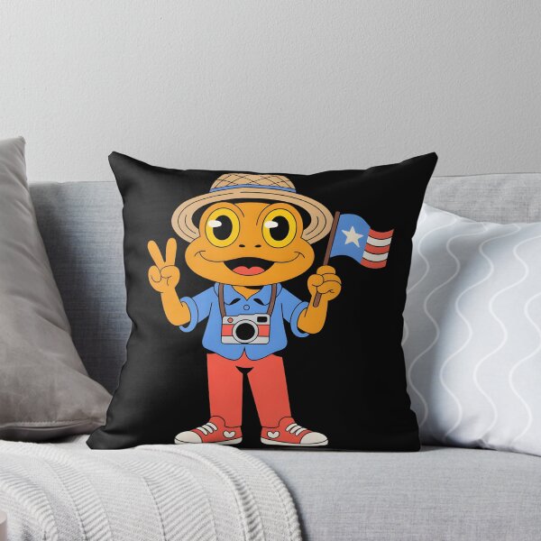 Item preview, Coqui Frog Puerto Rico Puerto Rican Flag Taino Boricua Funny designed and sold by BLZART.