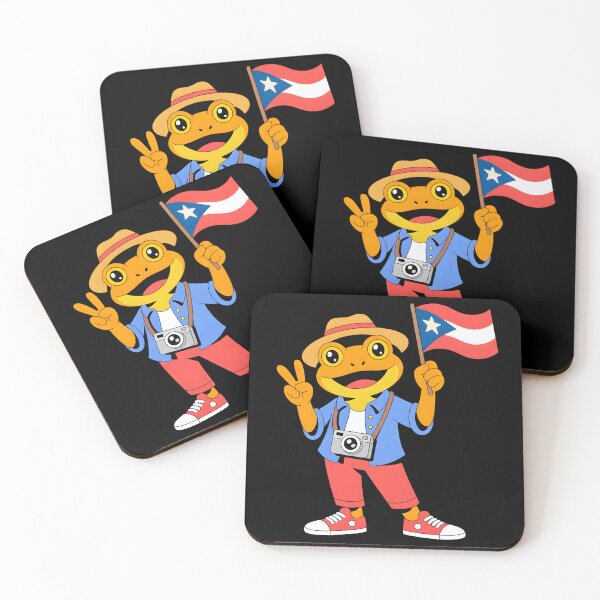 Item preview, Coqui Frog Puerto Rico Puerto Rican Flag Taino Boricua Funny designed and sold by BLZART.