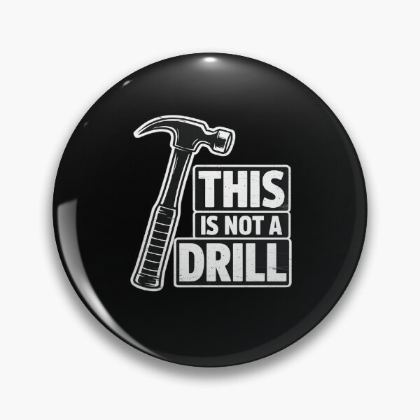 Item preview, This is Not A Drill Hammer Carpenter Funny Dad Woodworking designed and sold by RayArmstrong.