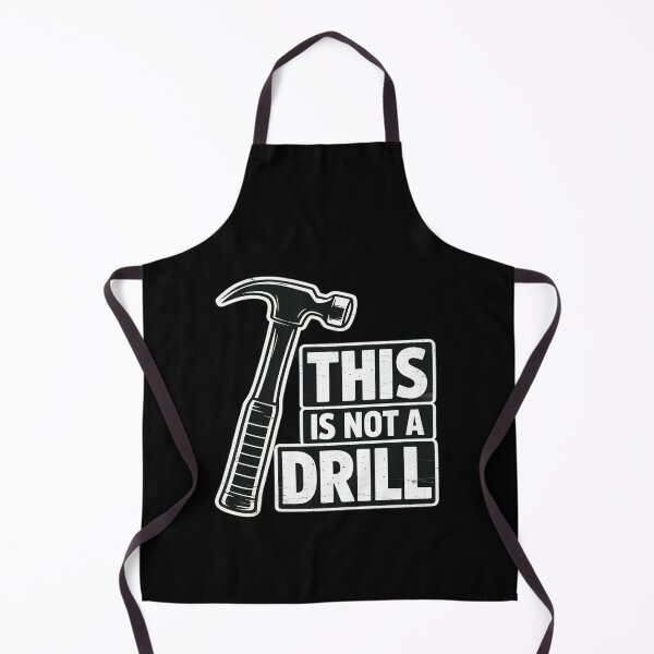 Item preview, This is Not A Drill Hammer Carpenter Funny Dad Woodworking designed and sold by RayArmstrong.