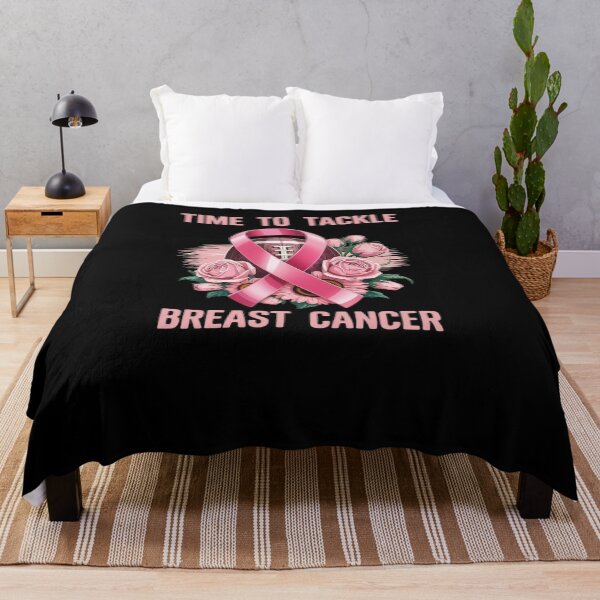 Item preview, Time to Tackle Breast Cancer Awareness Pink Ribbon Football 1 designed and sold by MinaReinger.
