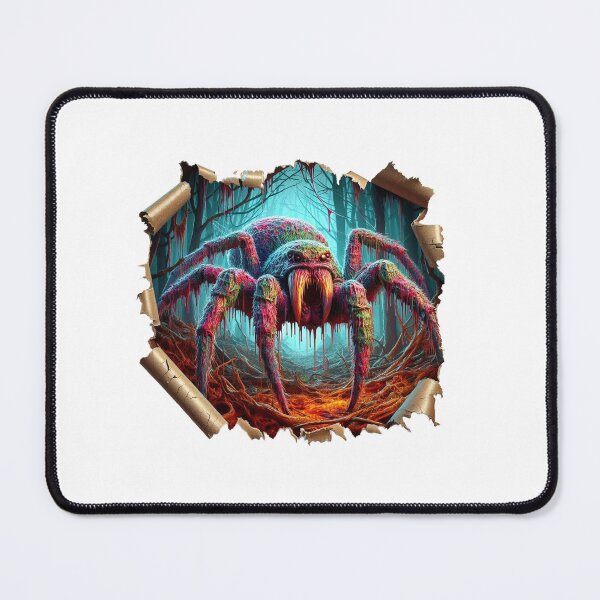 Item preview, Spotted greenish red spider covered with slime designed and sold by MadinaFatt.