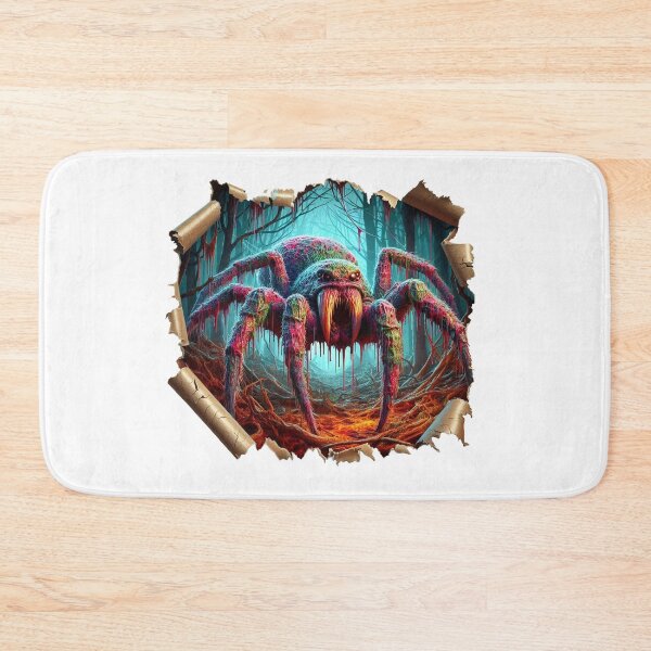 Item preview, Spotted greenish red spider covered with slime designed and sold by MadinaFatt.
