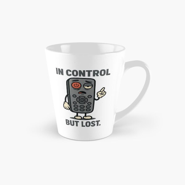 Item preview, In Control But Lost Funny Remote Pun Design designed and sold by TeeTimeTreasure.