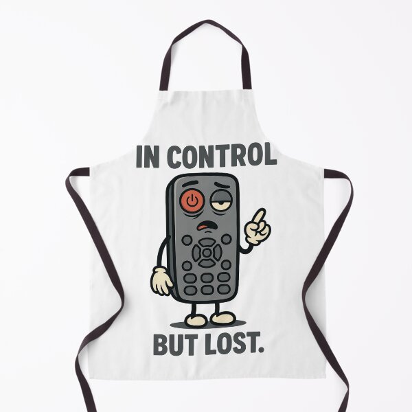 Item preview, In Control But Lost Funny Remote Pun Design designed and sold by TeeTimeTreasure.