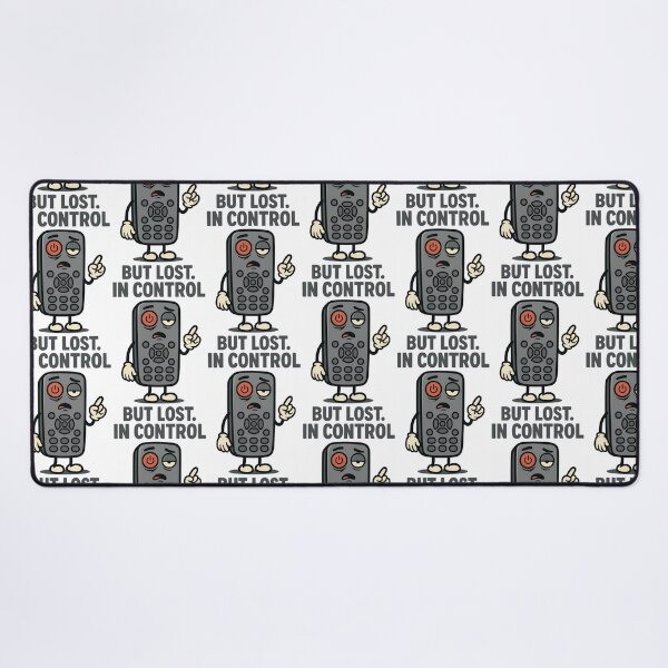 Item preview, In Control But Lost Funny Remote Pun Design designed and sold by TeeTimeTreasure.