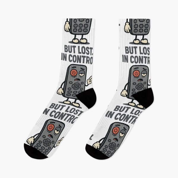 Item preview, In Control But Lost Funny Remote Pun Design designed and sold by TeeTimeTreasure.