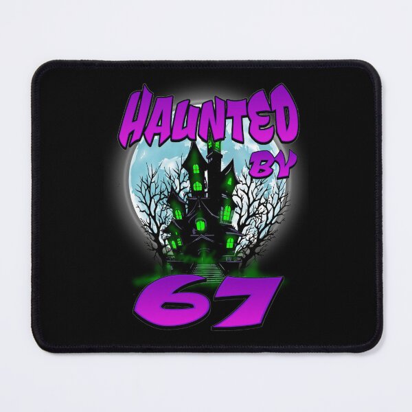 Item preview, Haunted by 67 funny six seven meme spooky ghost designed and sold by TheEndDesign.