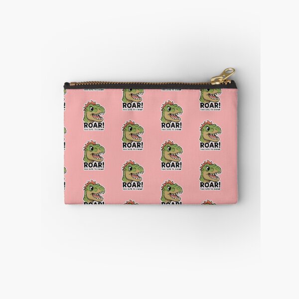 Item preview, ROAR Too Cute To Chomp Fierce But Adorable Dinosaur T Rex Head Cartoon Funny Dino Gift designed and sold by bvdesignart.