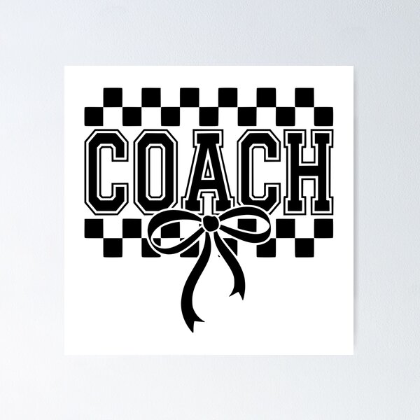 Item preview, Coquette Cheer Coach designed and sold by FloraliteCo.