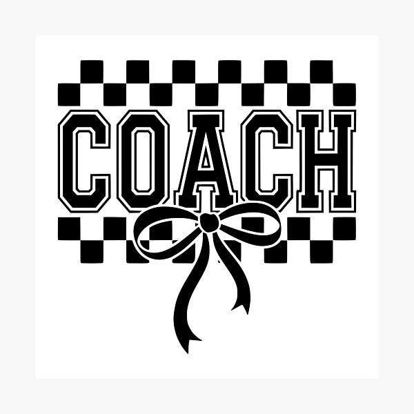 Item preview, Coquette Cheer Coach designed and sold by FloraliteCo.