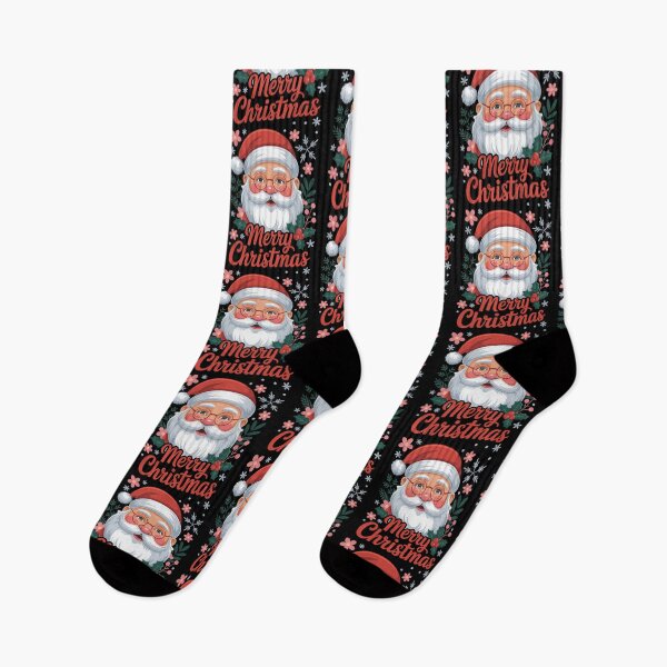 Item preview, Vintage Christmas Santa Claus Face Funny Old Fashioned Xmas designed and sold by Gogetgiggles.