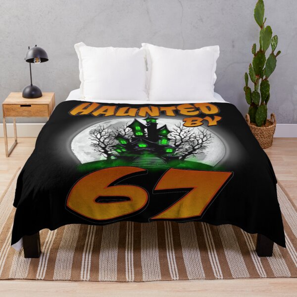 Item preview, Haunted by 67 funny six seven meme spooky ghost designed and sold by TheEndDesign.