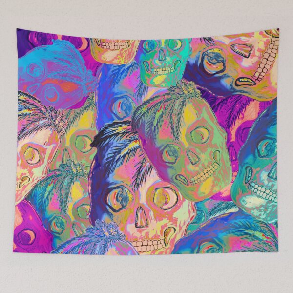 Item preview, Skulls Everywhere  designed and sold by Vanessa Hogle.