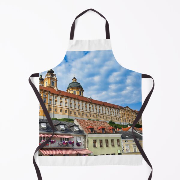 Item preview, Old town and Melk Abbey Monastery in Wachau valley, Austria designed and sold by goceris.