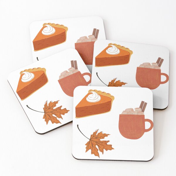 Item preview, Fall Sticker Pack – Pumpkin Pie, Coffee, and Autumn Leaf Aesthetic designed and sold by InfiniteSticker.